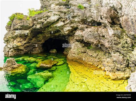 The Grotto Caves Bruce Peninsula National Park Tobermory Ontario Canada