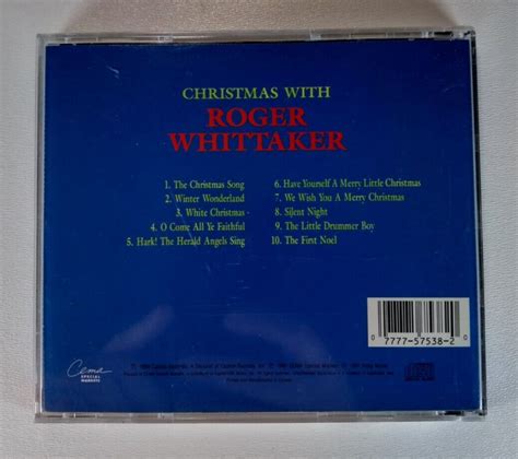 Christmas With Roger Whittaker Timeless Baritone Audio Cd 77775753820