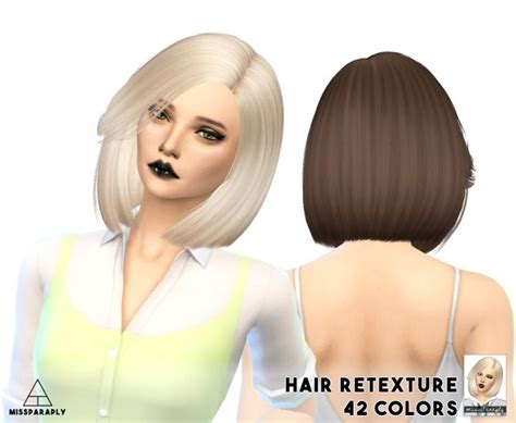 Nightcrawlers Moonlight Hair Retexture At Miss Paraply Via Sims 4