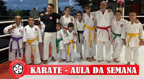 Aulas De Karate Da Semana Renbukan Brasil