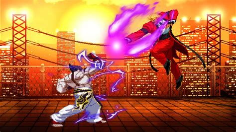 Rugal Bernstein Vs Kazuya Mishima The King Of Fighters Mugen Tekken