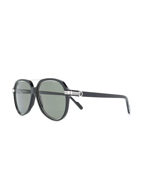 Cartier C Décor Sunglasses In Black For Men Lyst