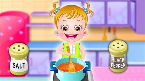 Baby Hazel Kitchen Time Game Movie Fun Game Videos By Baby Hazel