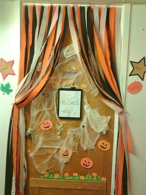 Once you've crafted the item you. another door from the halloween door decorating contest ...