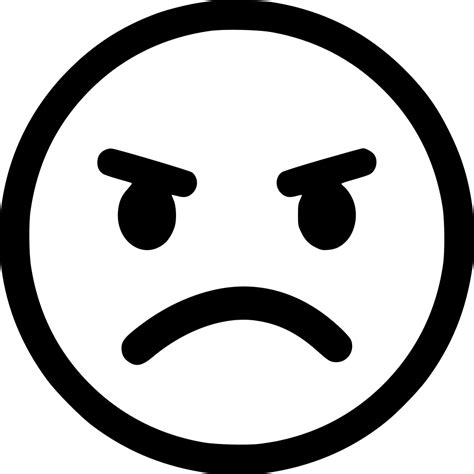Gradient Angry Emoji Transparent Images Png Png Mart Images