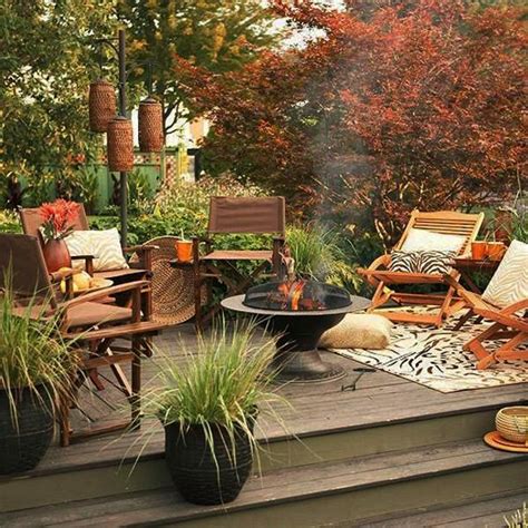 Outdoor Seating Areas Patio Designs And Backyard Ideas For Fall