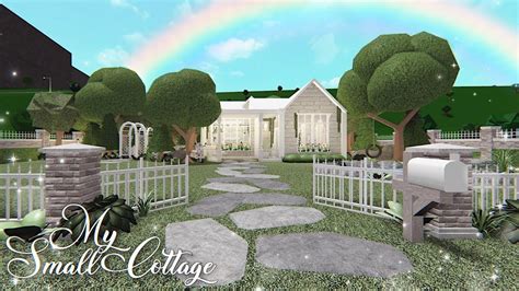Cute And Aesthetic Bloxburg House One Story No Gamepasses
