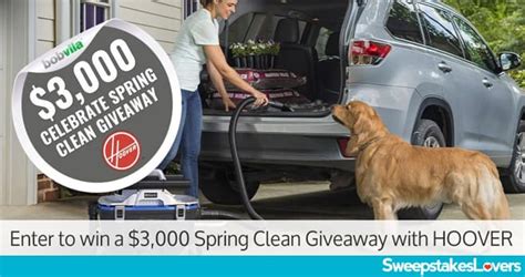 Bob Vila 3000 Celebrate Spring Clean Sweepstakes 2020