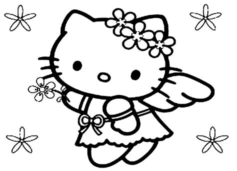 Tổng Hợp 99 Mẫu Tranh Tô Màu Mèo Hello Kitty đẹp Dễ Thương Nhất
