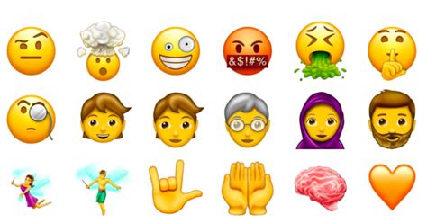 Conoce Los Posibles Emojis Que Llegarán A Facebook Y Whasapp En 2018