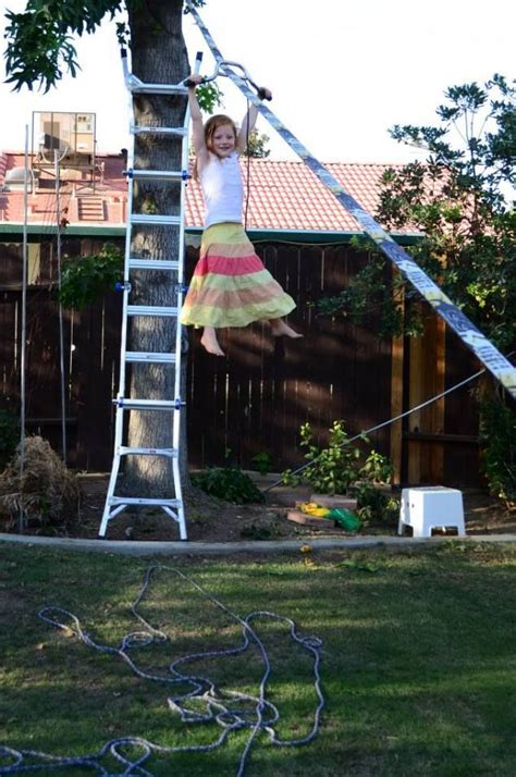 Childrens backyard zipline course kit. 17 Best images about How to make a Zip Line on Pinterest ...