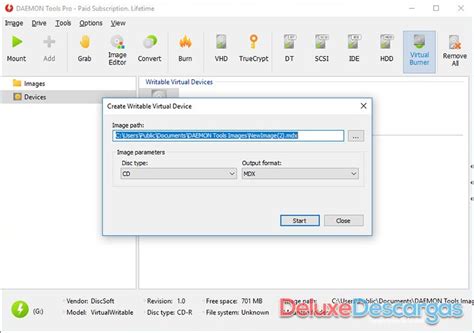Daemon tools lite is a free imaging program that lets you create copies of cds and dvds to store on your microsoft windows pc device. Descargar DAEMON Tools PRO Advanced 8.3.0.0749 Gestor de ...
