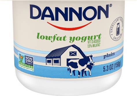 Dannon All Natural Plain Yogurt 53 Oz Kroger