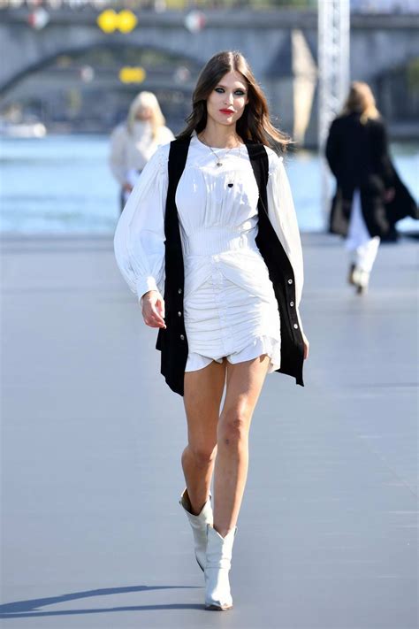 Bianca Balti Walks The Runway For The Loreal Fashion Show During Paris