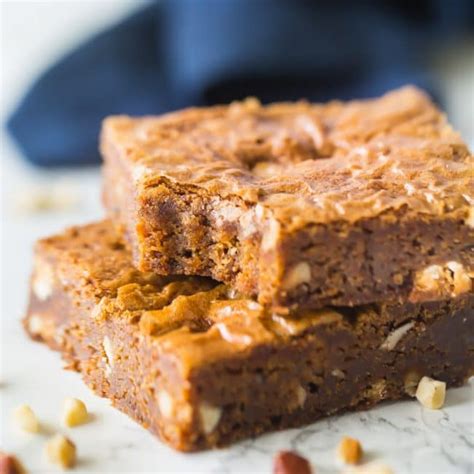 Best Blondies Recipe Chewy Gooey Fudgy And Caramel Y Baking A Moment