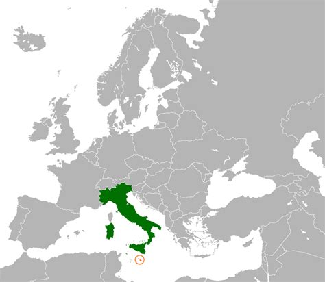 Malta is a lightly carbonated malt beverage, brewed from barley, hops, and water much like beer; Italy-Malta relations - Wikipedia