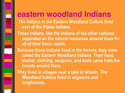 Ppt Eastern Woodland Indians Powerpoint Presentation Free Download