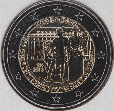 Austria 2 Euro Coin 200th Anniversary Of The Foundation Of The