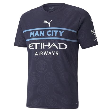 новата мъжка футболна фланелка Puma Manchester City Third Shirt 2021