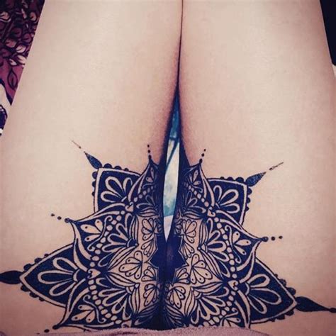 Maria Brinks 19 Tattoos And Meanings Steal Her Style Thigh Tattoos Women Mandala Thigh