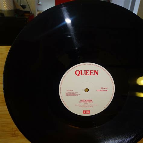 Queen One Vision Extended Vision 12 1985 Uk Vinyl