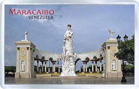 329 Acrylic Fridge Magnet Venezuela Maracaibo Monument To Our