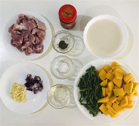 Pork Ginataan Recipe With Squash And String Beans