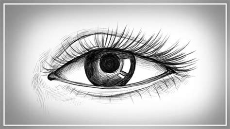How To Draw A Realistic Eye Step By Step Winged Canvas Blog