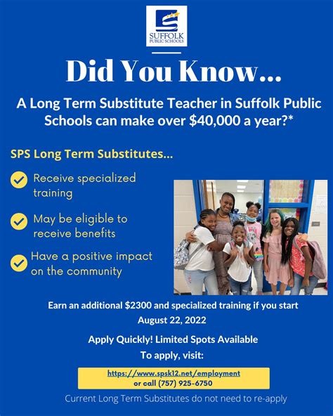Suffolk Public Schools On Twitter Team Sps Is Currently Looking For