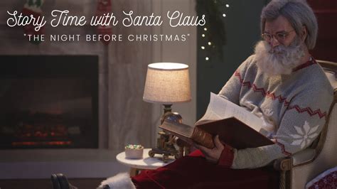 Story Time With Santa Claus Youtube