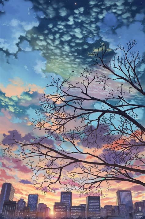Aesthetic Anime Sky Wallpapers Top Free Aesthetic Anime Sky