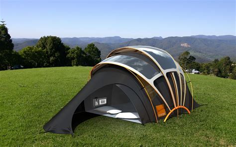 Solar Powered Tent Concept Is Off Grid Campers Dream And Can