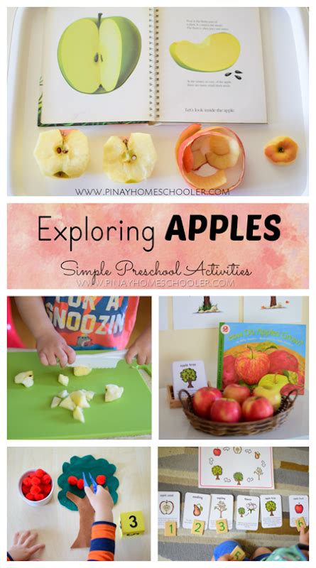 Fun Apple Activities For Preschoolers