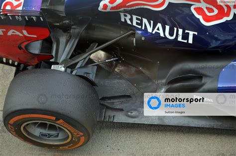 Red Bull Racing Rb9 Rear Floor Detail Formula One Young Drivers Test