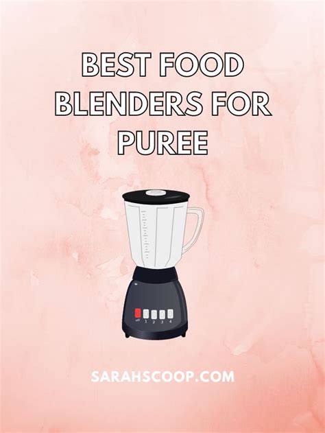 What Is The Best Blender To Puree Food Sight Kitchen