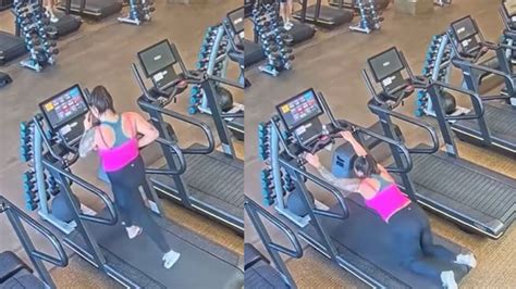 remember the woman who lost her pants on the treadmill in that viral video plot twist she
