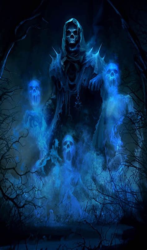 Update 66 Blue Grim Reaper Wallpaper Latest Incdgdbentre