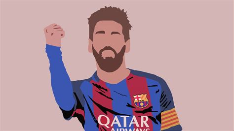 363 Messi Cartoon Hd Wallpaper Free Download Myweb