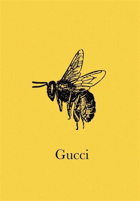 Download Tumblr Yellow Gucci Bee Iphone Wallpaper Aesthetic Wallpaper