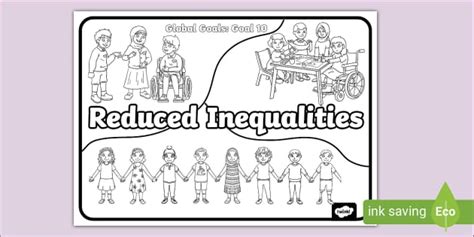 Inequality Poster Global Goal 10 Reduced Inequalities