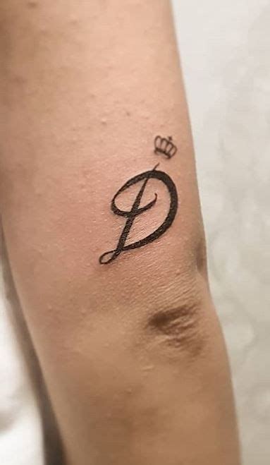 Letter D Tattoo