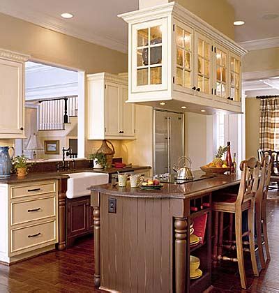 Before you tear down a wall to open your kitchen to the dining or living room, you must determine if it is holding up part of your ceiling. Variety of Kitchen Designs Luxury Designs 2013