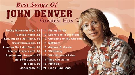John Denver Greatest Hits Album Best Songs Playlist By John Denver