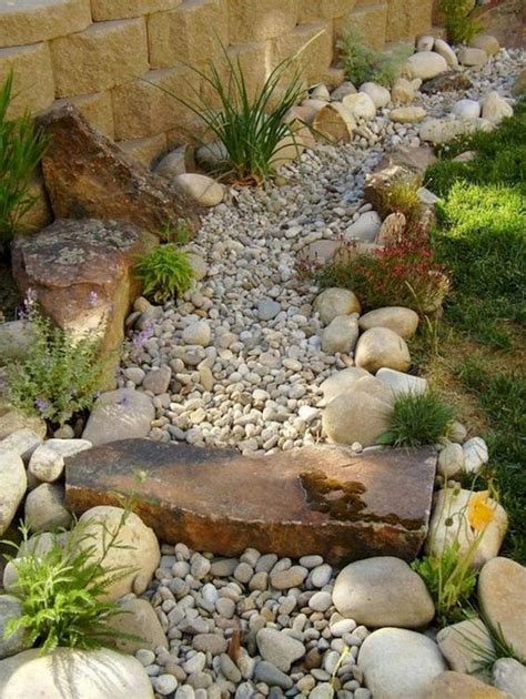 10 Inspiring Dry Creek Bed Garden Ideas Rock Garden Design Rock