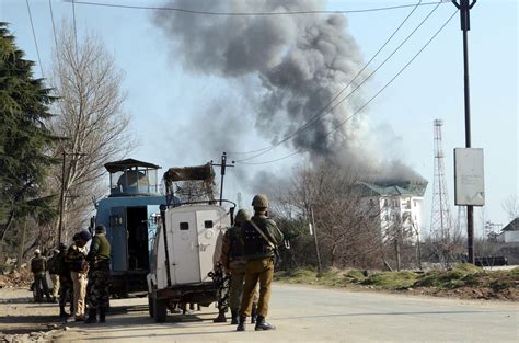 India Militants Storm Into Indian Army Camp In Kashmir The Muslim