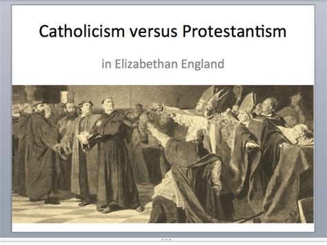 Catholicism Versus Protestantism Teaching Resources