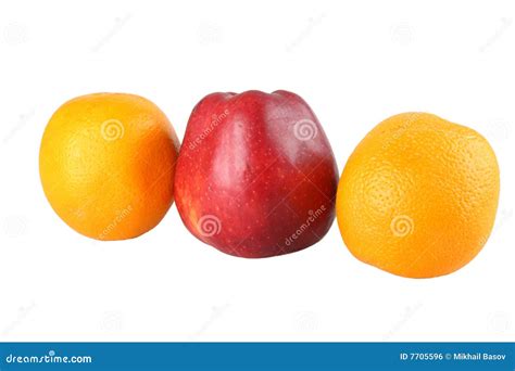 Orange And Apple Stock Photo Image Of Eating Food Vegetable 7705596