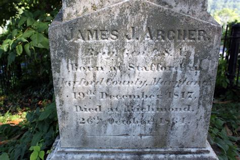 Hollywood Cemetery With Pete Skillman James J Archer Gettysburg Daily