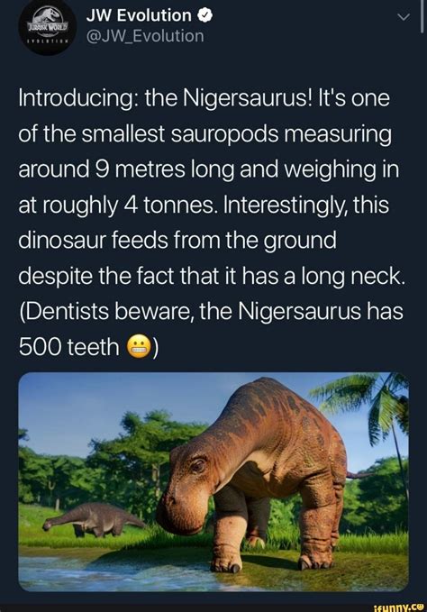 Remarkable discoveries seem to be waiting for us around every dune. Introducing: the Nigersaurus! It's one of the smallest ...