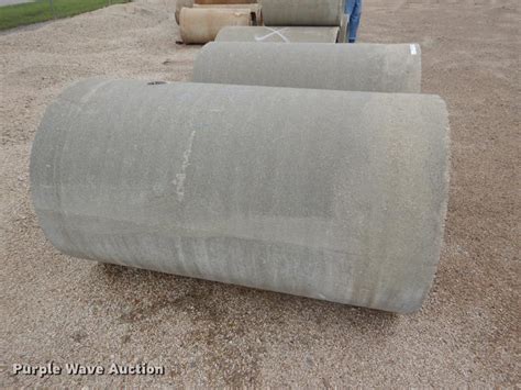 2 Concrete Culvert Pipes In Burlington Ks Item Fk9216 Sold